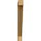 Ekena Millwork Traditional Block Rough Sawn Bracket, Western Red Cedar, 4"W x 30"D x 34"H BKT04X30X34TRA05RWR - alternate 4